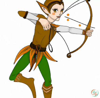 Diagram - Wood Elf with Air Bow