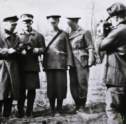 A group of men in military uniforms